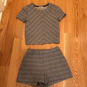 2 piece pant & shirt ZARA